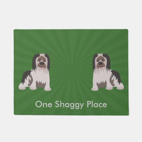 Shaggy Dog Custom Doormat