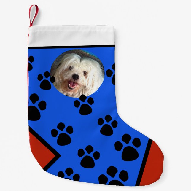 Shaggy Dog Small Christmas Stocking (Front)