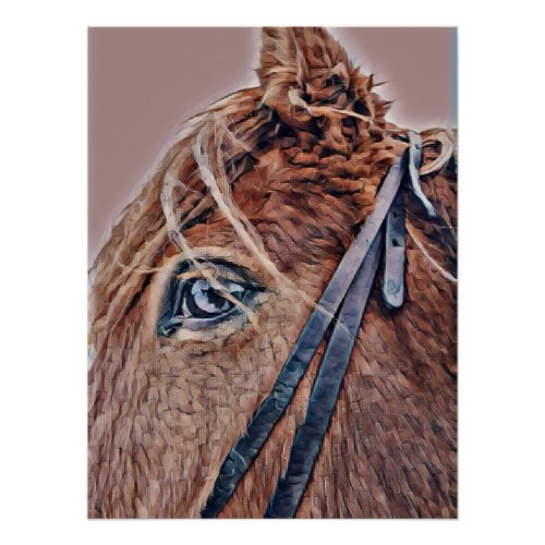 Shaggy Horse Poster