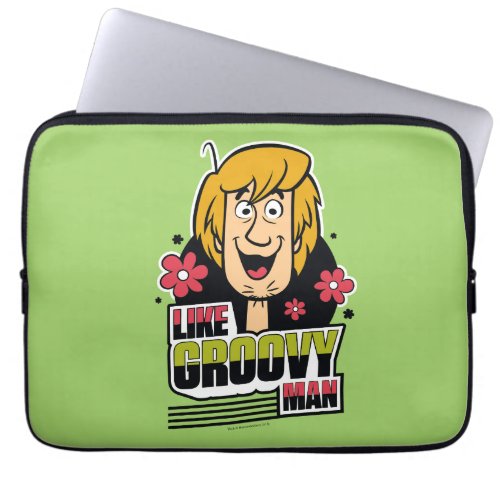 Shaggy Like Groovy Man Graphic Laptop Sleeve