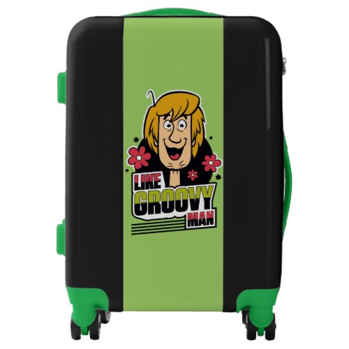 Shaggy Like Groovy Man Graphic Luggage