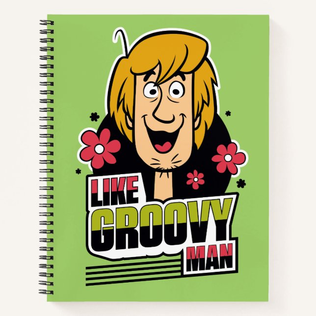 Shaggy "Like Groovy Man" Graphic Notebook (Front)