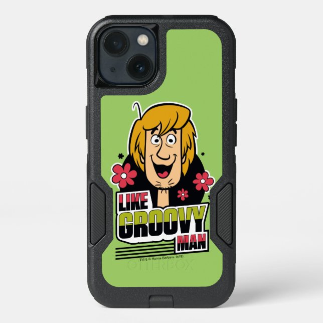 Shaggy "Like Groovy Man" Graphic Otterbox iPhone Case (Back)