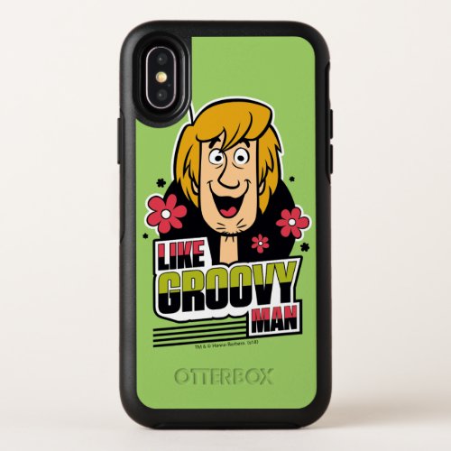 Shaggy Like Groovy Man Graphic OtterBox Symmetry iPhone X Case