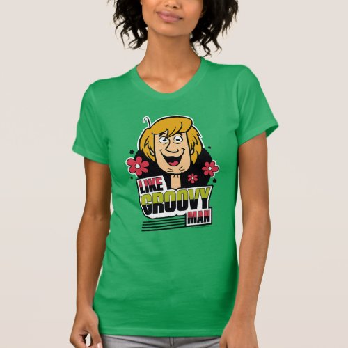 Shaggy Like Groovy Man Graphic T_Shirt