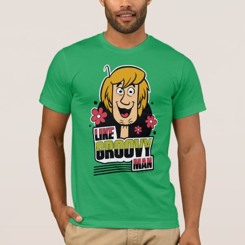 Shaggy Like Groovy Man Graphic T_Shirt