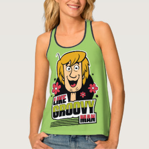 Shaggy "Like Groovy Man" Graphic Tank Top