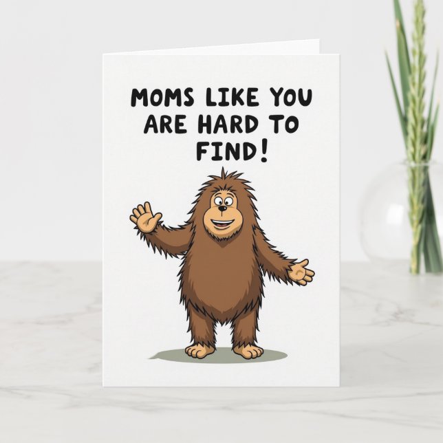 Shaggy Moms Like You Art Card (Front)