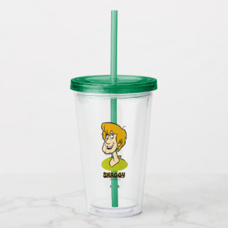 Shaggy Name Graphic Acrylic Tumbler