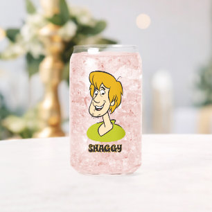 Shaggy Name Graphic Can Glass