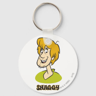 Shaggy Name Graphic Keychain