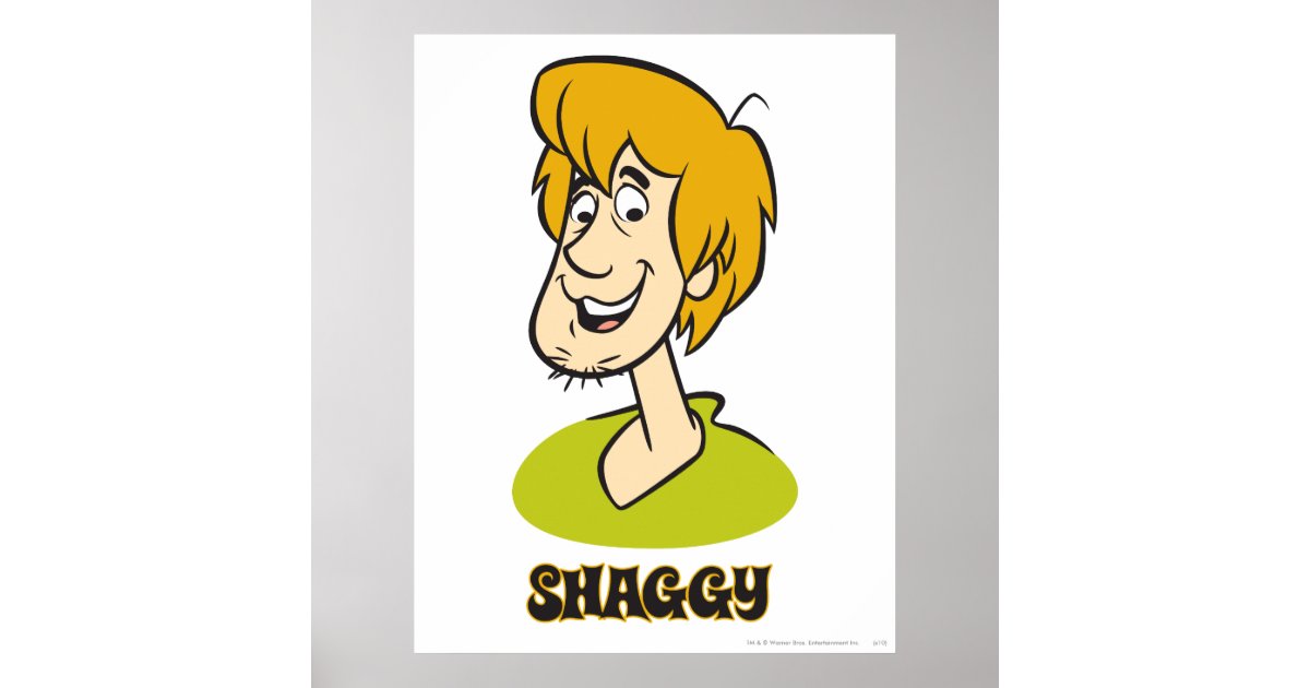 Shaggy Name Graphic Poster Zazzle