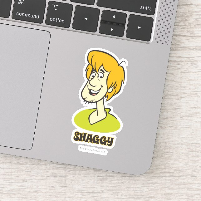 Shaggy Name Graphic Sticker (Detail)