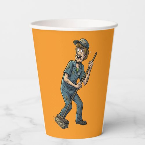 Shaggy’s Scared-Stiff Shift Paper Cups