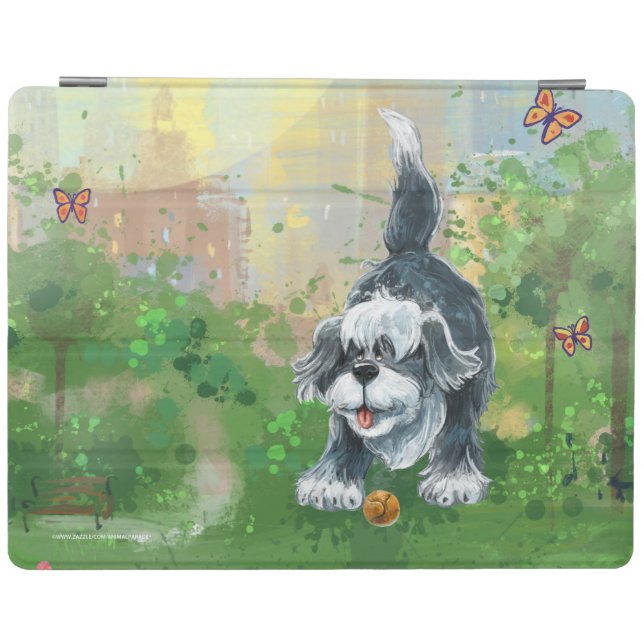 Shaggy Sheep Dog Electronics iPad Smart Cover (Horizontal)