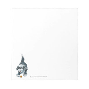Shaggy Sheep Dog Notepad