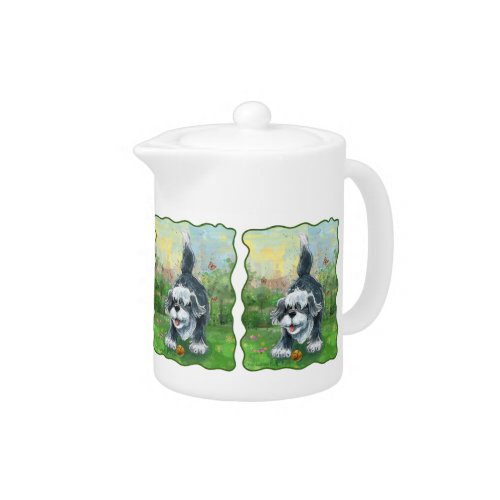 Shaggy Sheep Dog Teapot