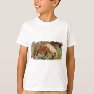 Shaggy Shetland Pony Children's Sweatsihrt T-Shirt