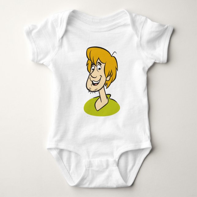 Shaggy Smiling Baby Bodysuit (Front)