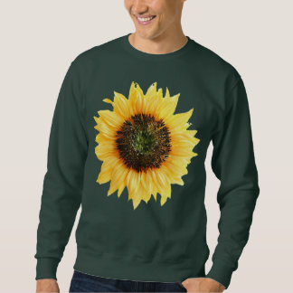shaggy sunflower sweatshirt