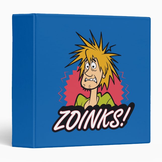 Shaggy "Zoinks!" Graphic 3 Ring Binder (Front/Spine)