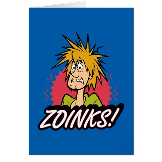 Shaggy "Zoinks!" Graphic Cards (Front)