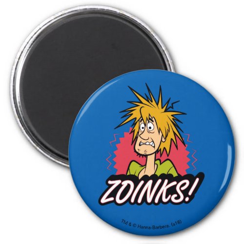 Shaggy Zoinks Graphic Magnet