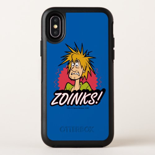 Shaggy Zoinks Graphic OtterBox Symmetry iPhone X Case