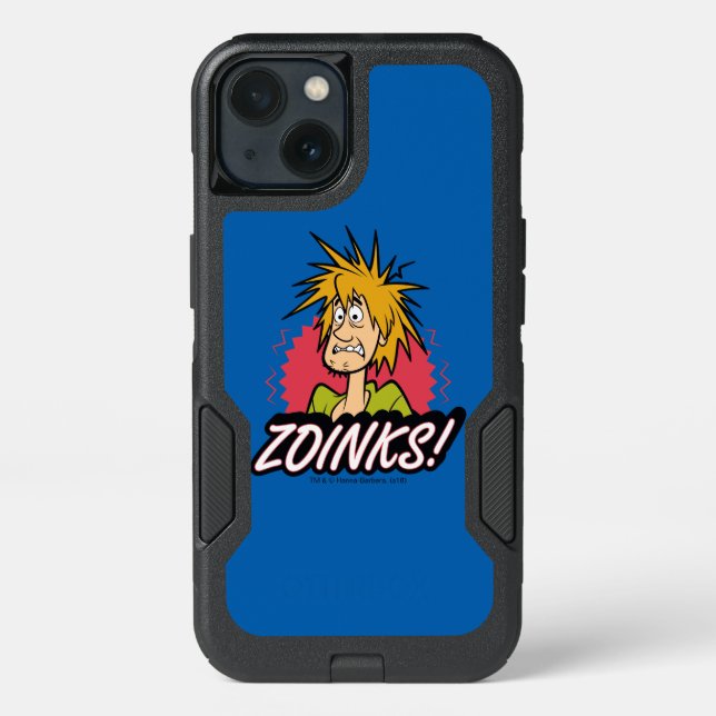 Shaggy "Zoinks!" Graphic Otterbox iPhone Case (Back)