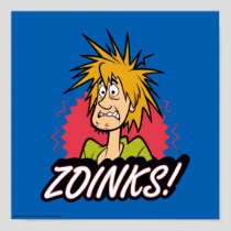 Shaggy "Zoinks!" Graphic Poster