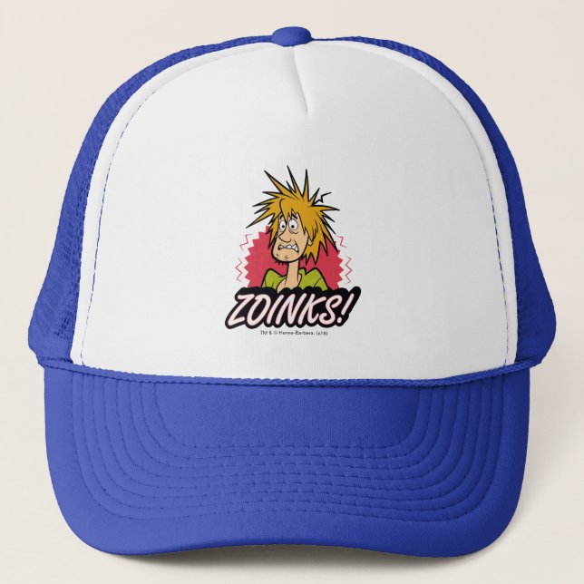 Shaggy "Zoinks!" Graphic Trucker Hat (Front)