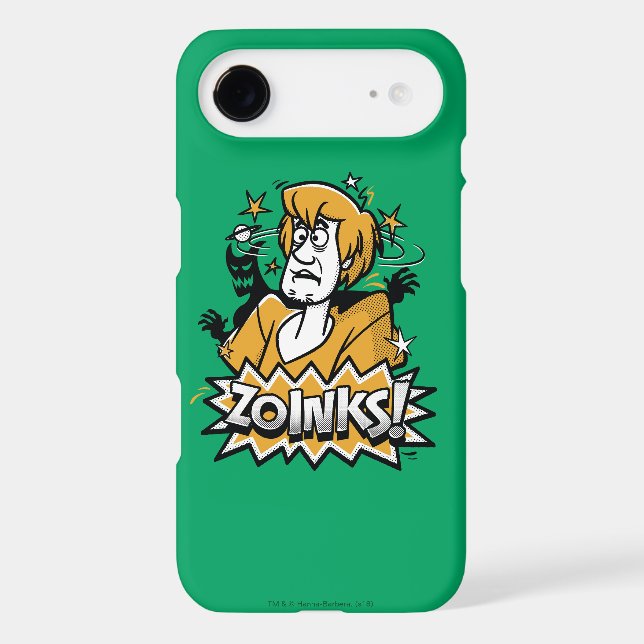 Shaggy "Zoinks!" Halftone Graphic Case-Mate iPhone Case (Back)