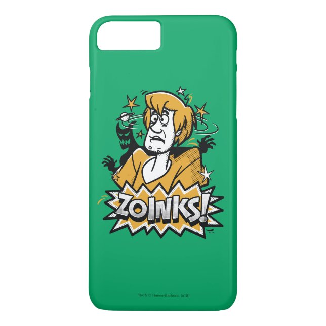 Shaggy "Zoinks!" Halftone Graphic Case-Mate iPhone Case (Back)