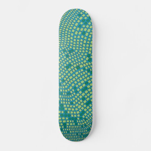 Shagreen_ in Lime Monster Skateboard