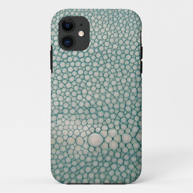 Shagreen Seafoam Green Case-Mate iPhone Case (Back)