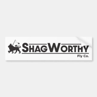 Shagworthy Fly Company Bumper Sticker