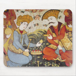 Shah Abbas I and a Courtier Mouse Pad