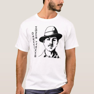 Shaheed Bhagat Singh Indian Freedom Fighter T-Shirt