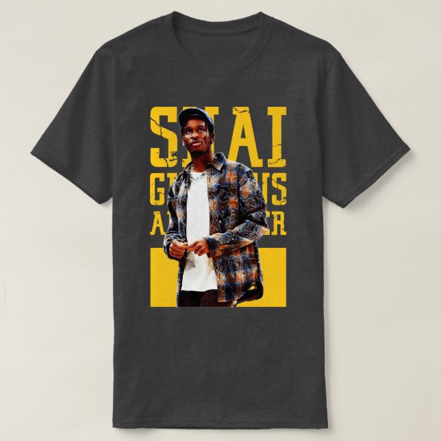 Shai Gilgeous Alexander OOTD T-Shirt (Design Front)