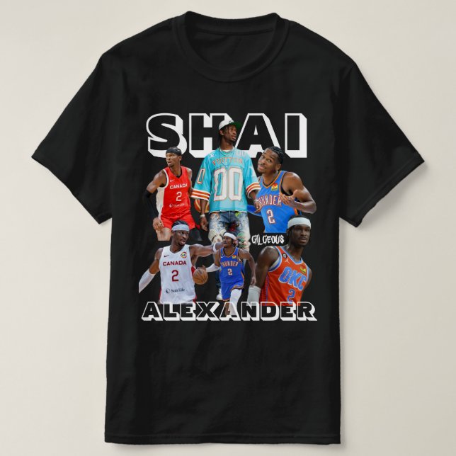 Shai Gilgeous Alexander T-Shirt (Design Front)