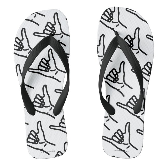 Shaka Flip Flop Olympian Effort Designs (Footbed)