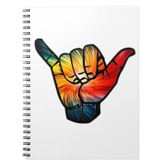 Shaka Rainbow Notebook (Front)