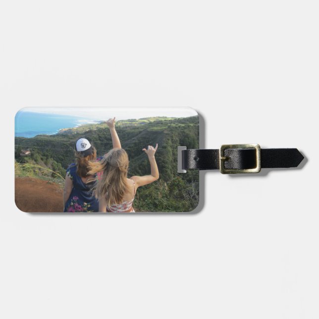 Shaka Sisters Luggage Tag (Front Horizontal)