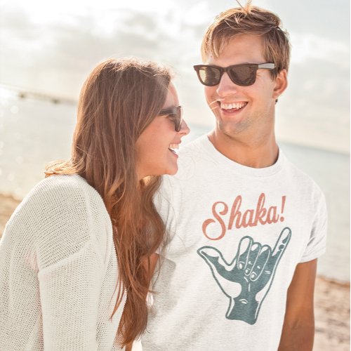 Shaka Summer Beach Surfing Surfer T_Shirt