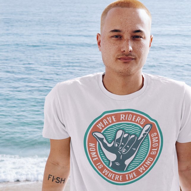 Shaka Summer Beach Surfing Surfer T-Shirt (Creator Uploaded)