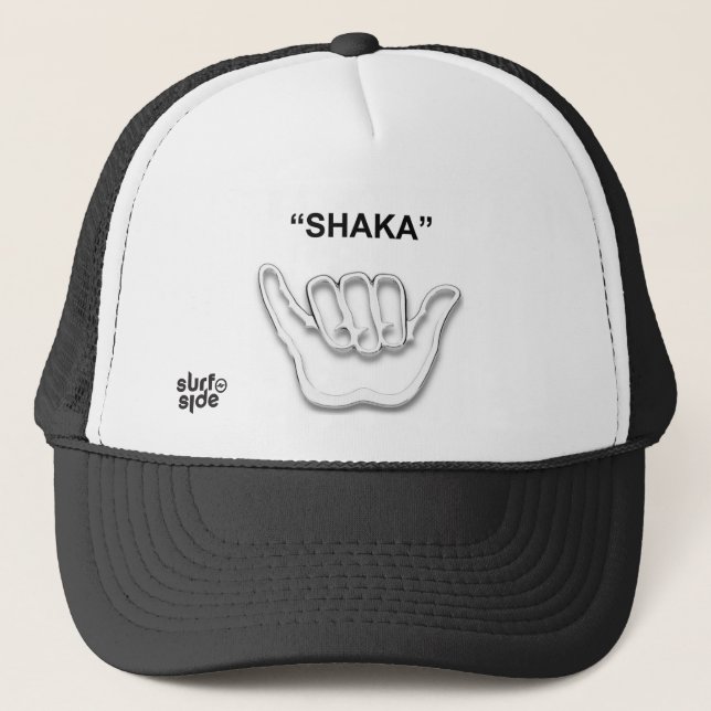 "SHAKA" TRUCKER HAT (Front)