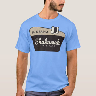 Shakamak State Park Indiana Welcome Sign T-Shirt
