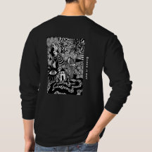 Shake it - Black and White Surreal Botanical Art