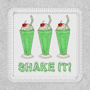 Shake It! Green St. Patrick's Day Mint Milkshake Patch