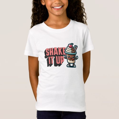 Shake It Up  Chocolate Milkshake Pun  T_Shirt
